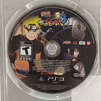 Front of Naruto Shippuden: Ultimate Ninja Storm 3 PS3 game disc