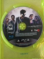 Front of Saints Row: The Third PS3 disc in case