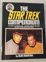 Front cover of The Star Trek Compendium paperback book