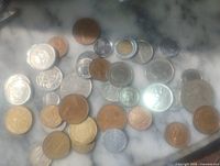 Overhead view of entire assortment showing different metals, sizes and designs