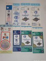 Seven Blue Jays full season tickets for 1989-1993 playoff and World Series games