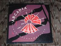 Front of Arcadia “Election Day” 12" single sleeve