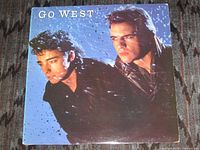 Front jacket of Go West 1985 LP