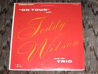 Front cover of Teddy Wilson LP showing title and artist