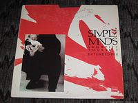 Front picture sleeve of Simple Minds Sanctify Yourself 12" single