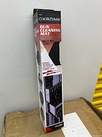 Retail box front showing brand, size and product name