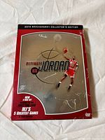 Front view of Ultimate Jordan DVD box showing artwork and title