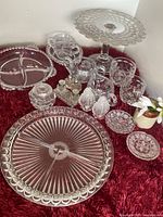 Group shot of all crystal pieces