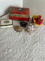 Group view of all six trinket boxes