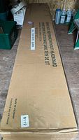Sealed long carton containing bed frame