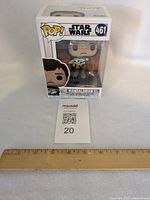 Front view of boxed Funko Pop #461 showing figure and number