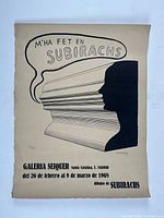 Full view of poster showing artwork, signature and numbering