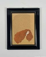 Framed artwork full view