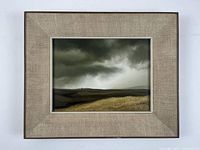 Full view of framed painting on wall