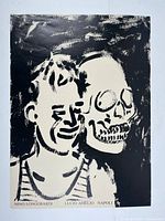 Full view of poster showing artwork and margins