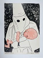 Full view of poster front showing artwork, artist and gallery text