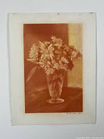 Full view of the Ted Jones dry-pigment print on sheet