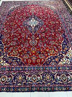 Full view of rug showing pattern and size