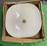 sink in original cardboard packaging