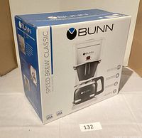 Front view of BUNN Speed Brew Classic retail box