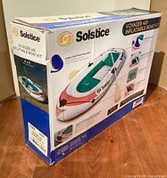 Front of box showing model name and contents