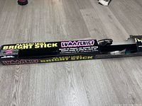 Full view of Blacklight Bright Stick in original box