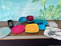 overview of all items laid out