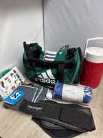 Full lot view with all items laid out