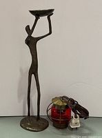 candleholder and lamp front view