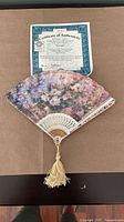 Serenity fan plate with certificate
