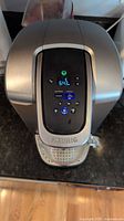 Top view of Keurig K-Elite control panel