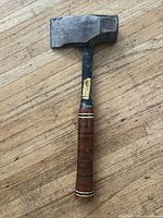 Full view of Estwing Fireside Friend axe front side