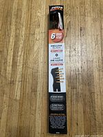 Front view of packaged Power Rake Deluxe Blade