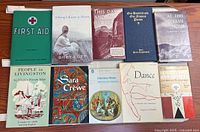 Front covers of all 10 books