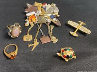 Group shot of all five jewelry pieces