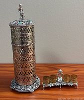 Both vanity holders side by side showing scale and design