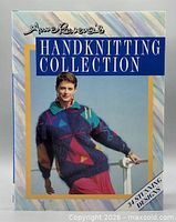 Front cover of Anne Rowena's Handknitting Collection book