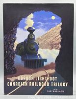 Front dust jacket with locomotive illustration and title