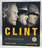 Front cover of Clint: A Retrospective hardcover book