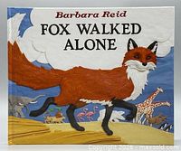 Front cover showing title, author and fox illustration