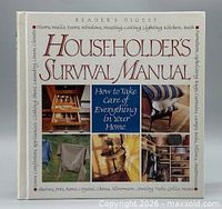 Front cover showing title and images