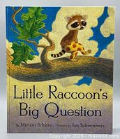 Front cover of Little Raccoon's Big Question hardcover book