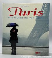 Front cover showing title, author and Eiffel Tower image