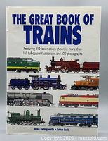 Front cover showing title, authors and locomotive images