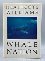 Front cover of Whale Nation hardcover book