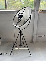 Full view of tripod floor lamp front