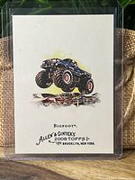 Front of 2008 Topps Allen & Ginter Bigfoot rookie card in sleeve