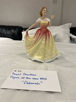 Full front view of Royal Doulton Deborah figurine