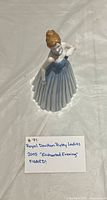 Front angled view of the Royal Doulton Enchanted Evening figurine