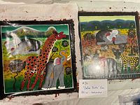 Both canvases side by side showing complete artwork